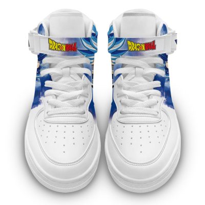 Vegeta Blue Sneakers Air Mid Custom Dragon Ball Anime Shoes