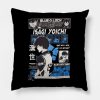 Blue Lock Throw Pillow Official Haikyuu Merch